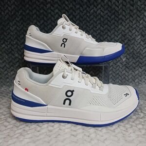 On The Roger Pro White Indigo Men's Tennis Shoes Size 8.5